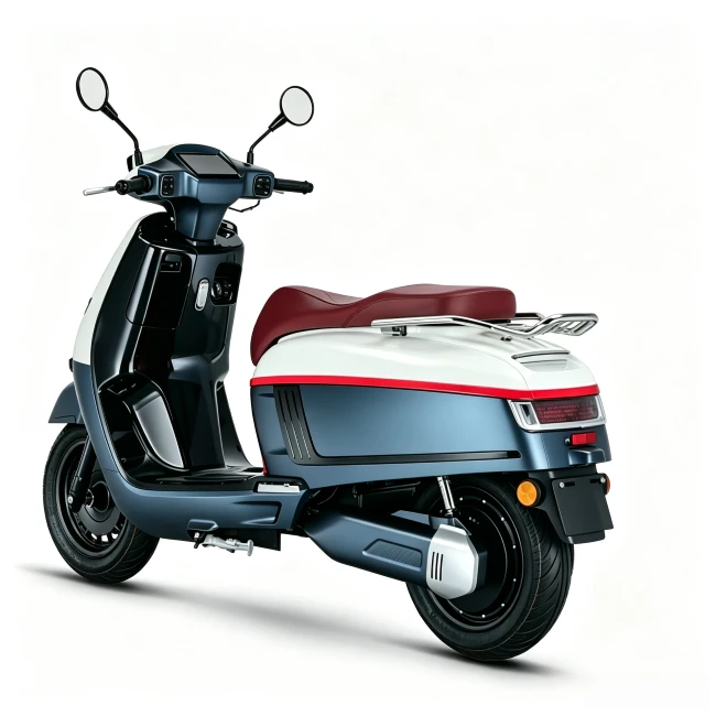 Electric Retro Motorcycle Vintage E-Moped 72V Lithium Battery Scooter City Commuter high quality