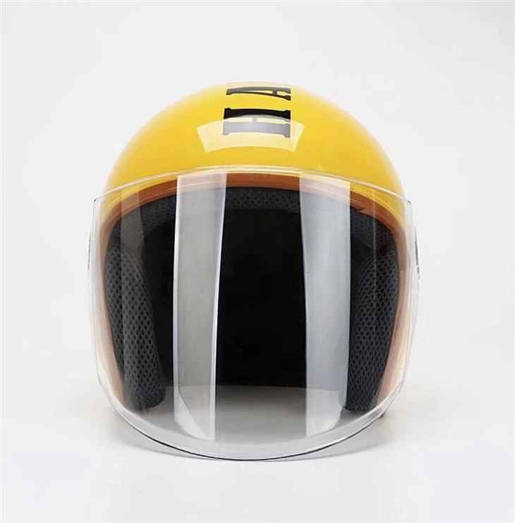 Fashionable Retro Electric Vehicle Helmet 3C Certified Four Seasons Anti-Fall TK-003